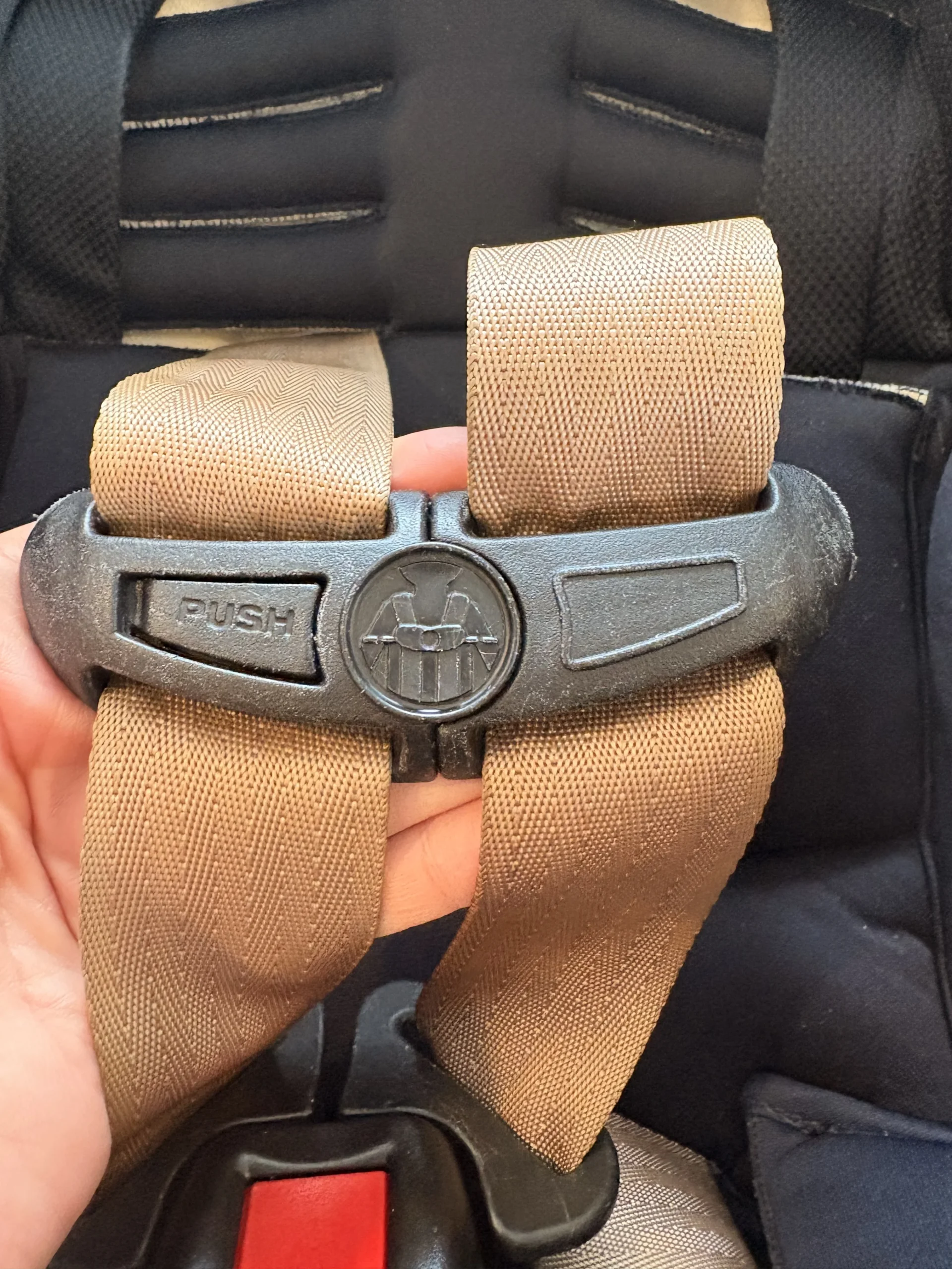 Car seat after cleaning
