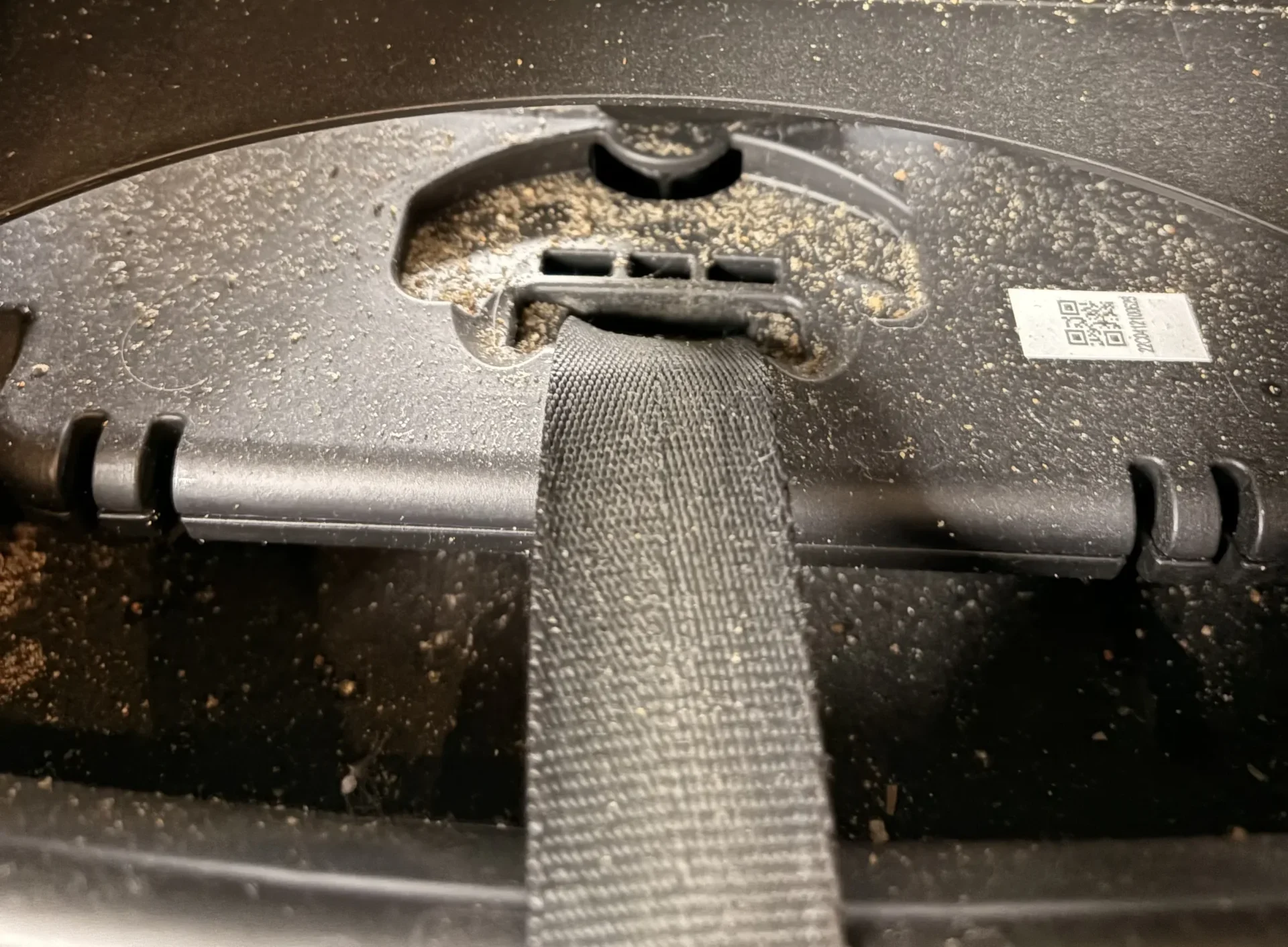 Seat before cleaning